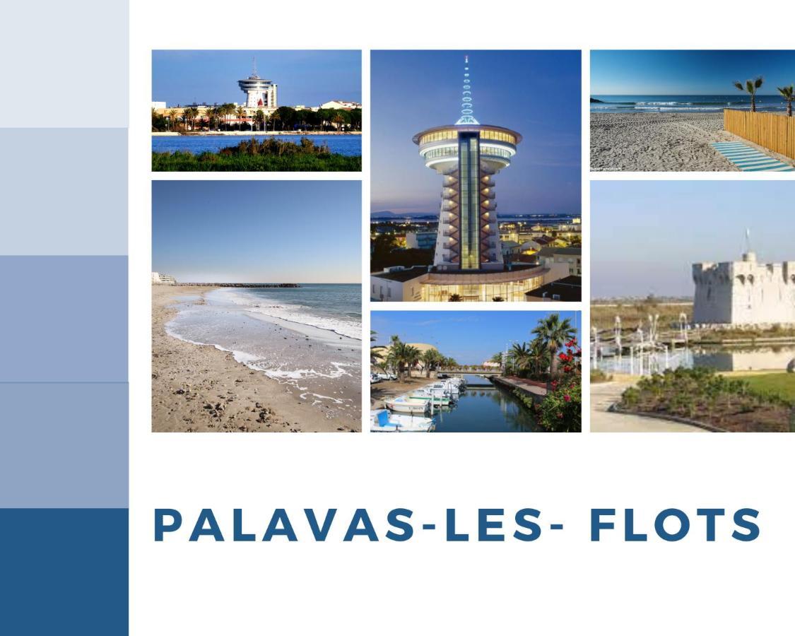 T2 Tamaris Piscine Proche Mer Palavas Parking المظهر الخارجي الصورة